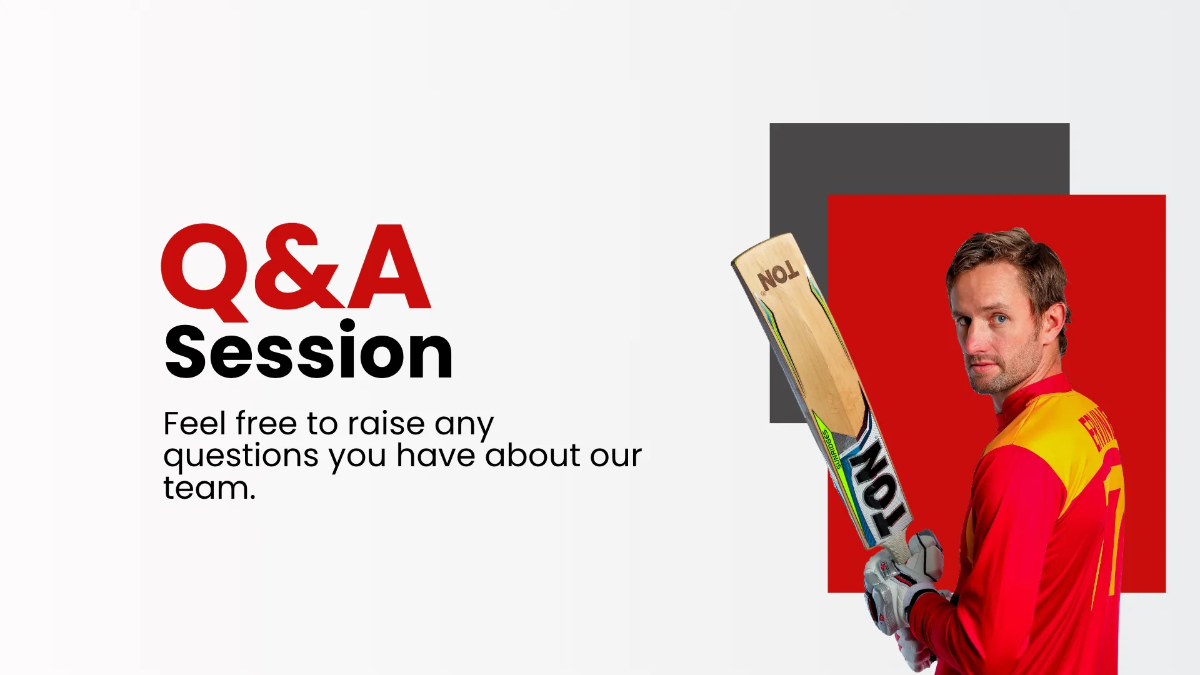 Free Cricket Presentation Template to Edit Online