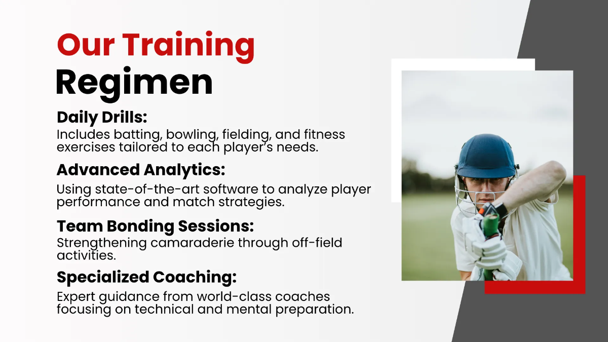 Free Cricket Presentation Template to Edit Online