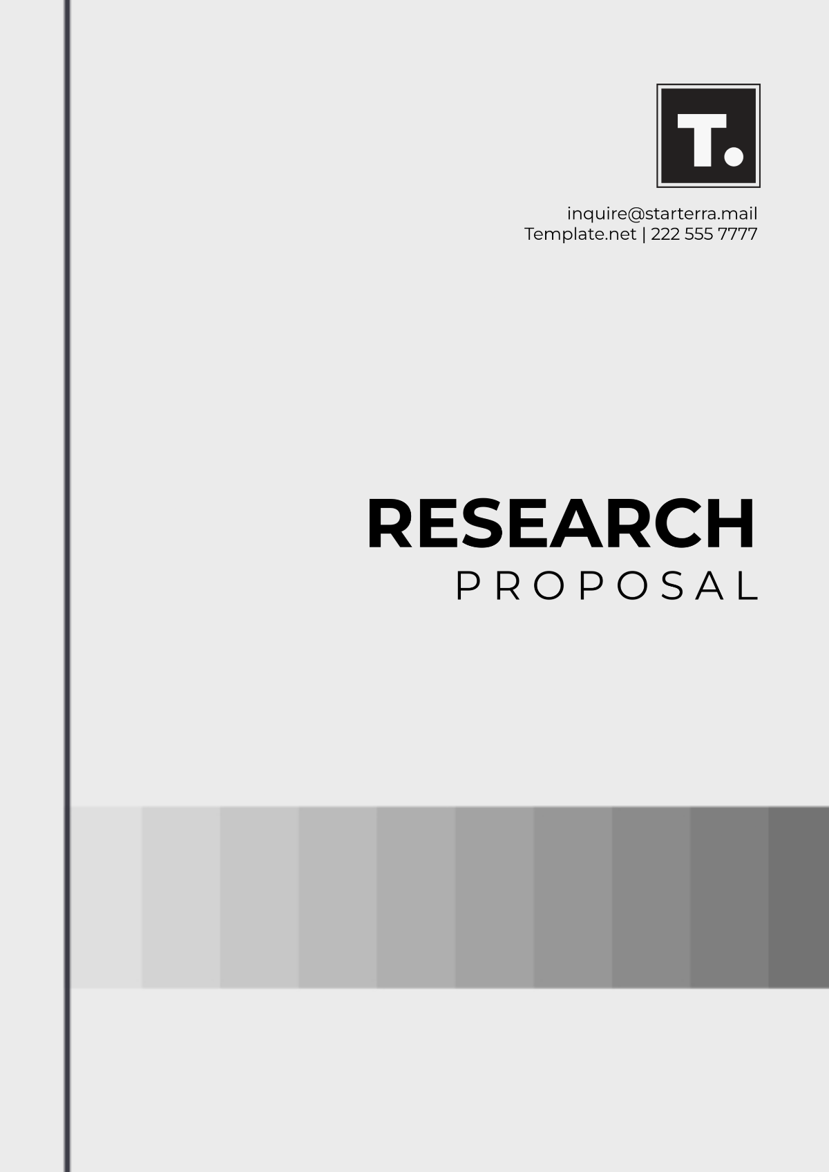 Blank Research Proposal Template - Edit Online & Download