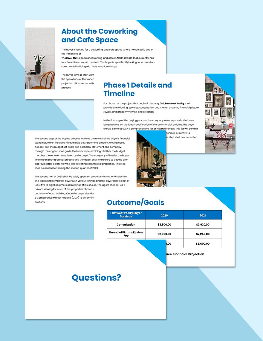 Real Estate Buyer's Presentation Template