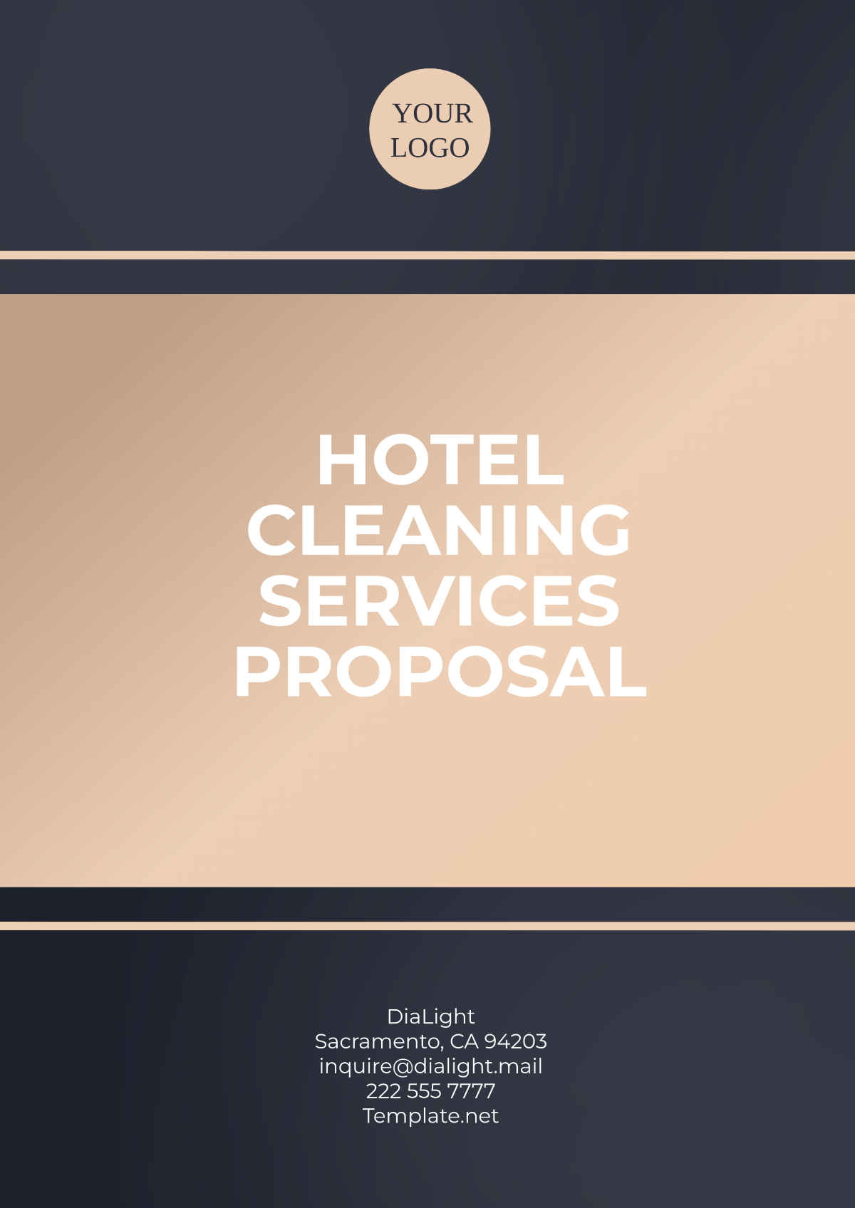 Hotel Cleaning Services Proposal Template - Edit Online & Download