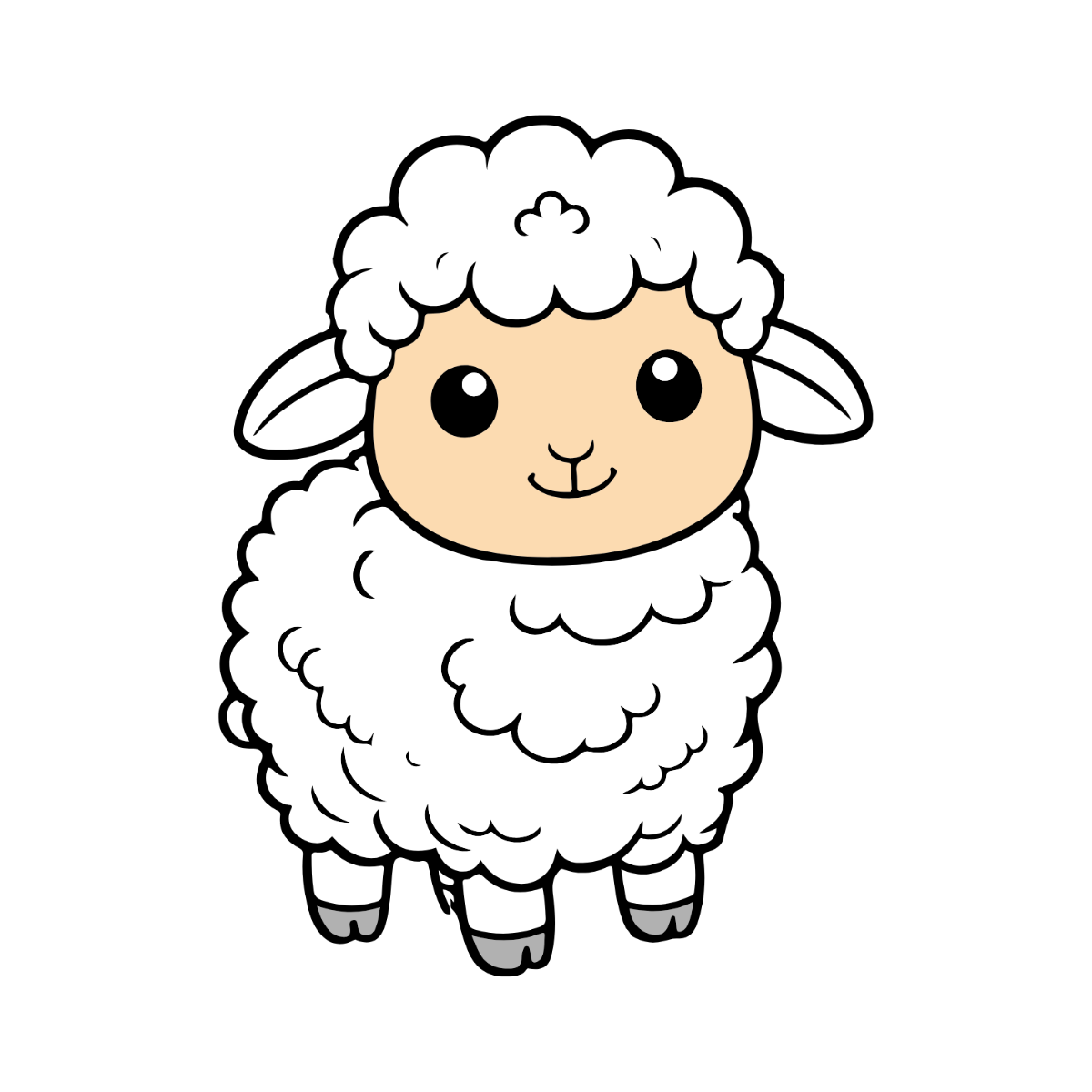 Free Sheep Clipart Template - Edit Online & Download | Template.net