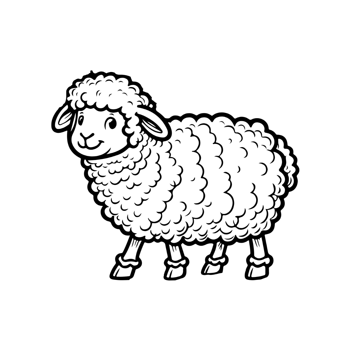 Transparent Sheep Clipart - Edit Online | Template.net