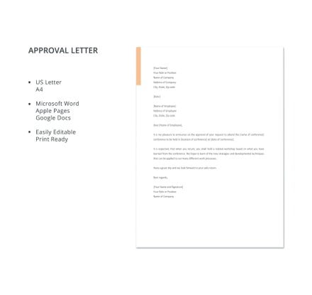 Free Request Letter for Approval Template: Download 700+ Letters in ...