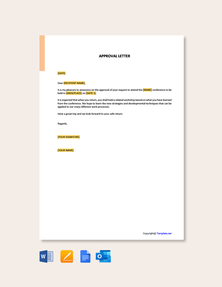 Request Letter For Approval Template