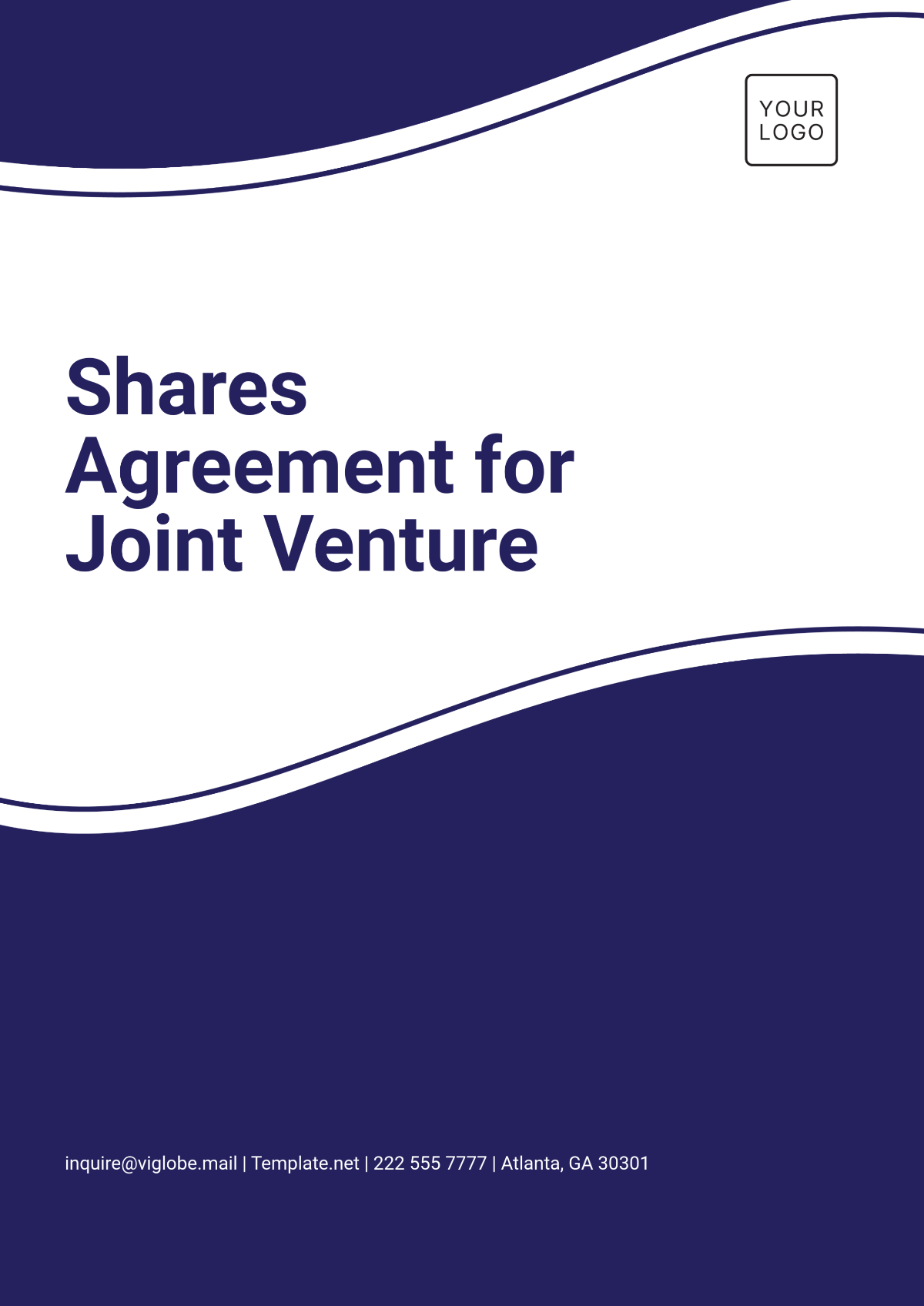 Shares Agreement for Joint Venture Template - Edit Online & Download