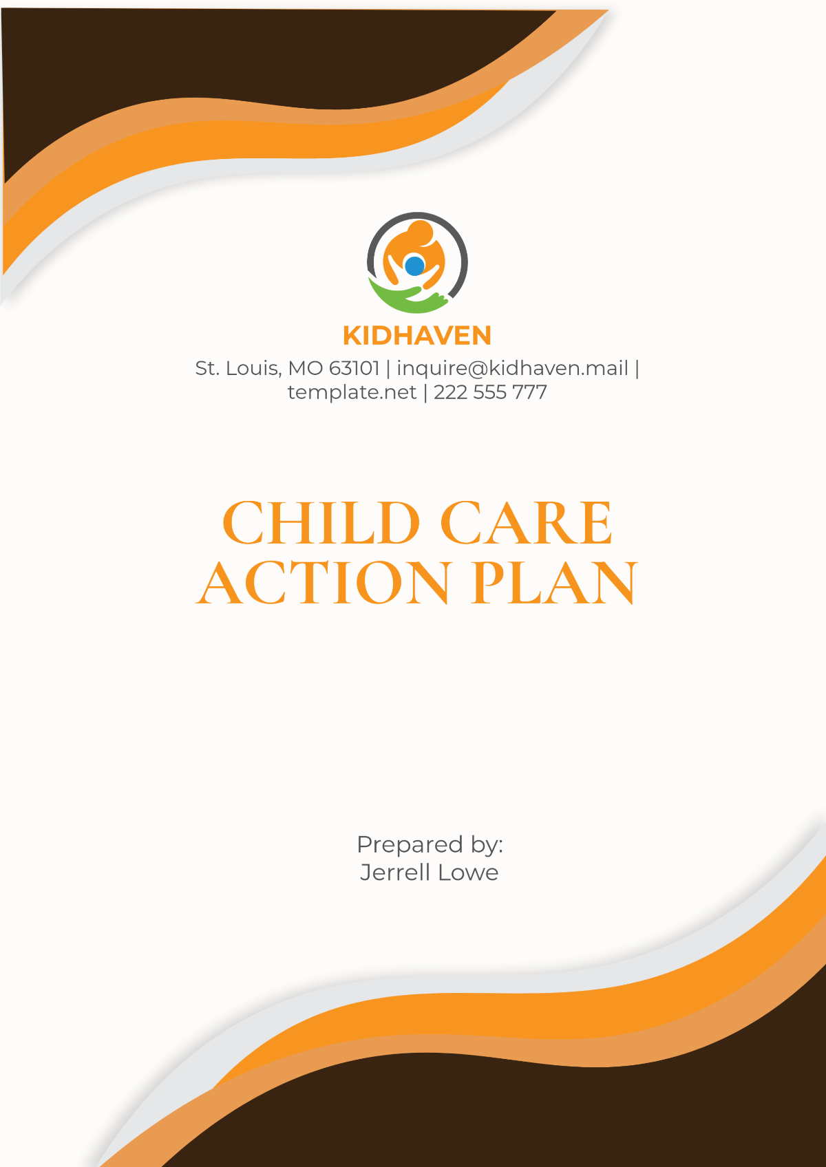 Child Care Action Plan Template - Edit Online & Download