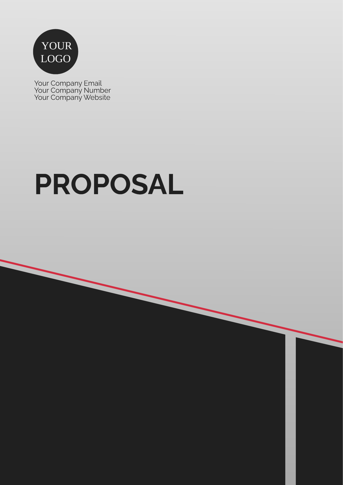 Printable Blank Proposal Template - Edit Online & Download