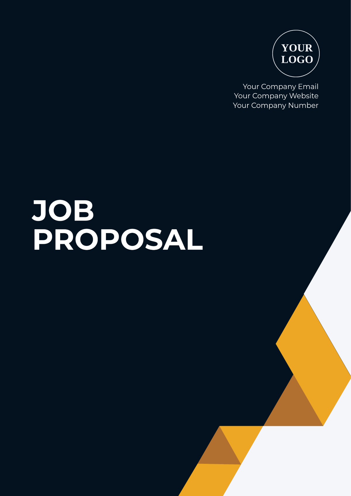 Blank Sample Template for Job Proposal - Edit Online & Download