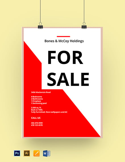 For Sale By Owner Yard Sign Download