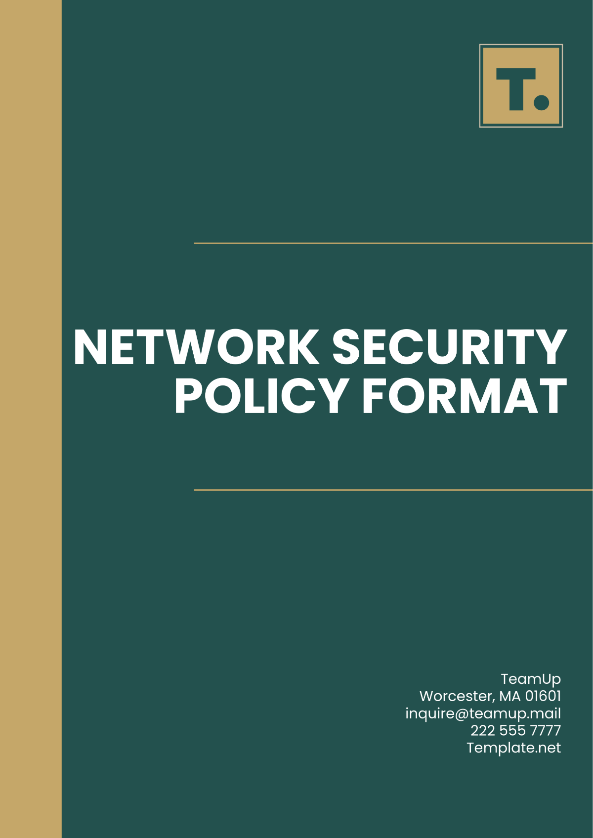 Free Security Policy Templates To Edit Online Free Security Policy Templates To Edit Online