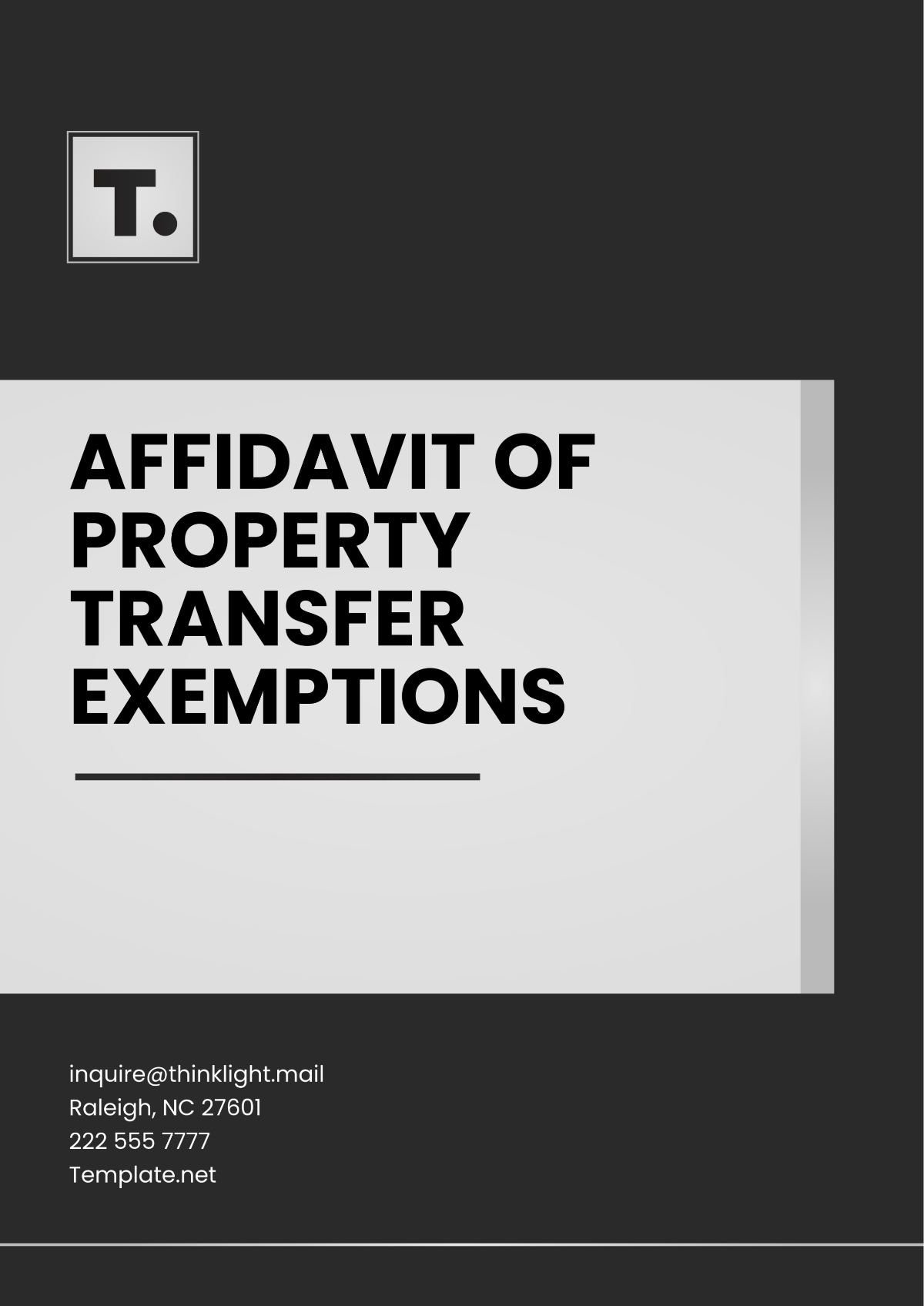 Affidavit of Property Transfer Exemptions Template - Edit Online & Download