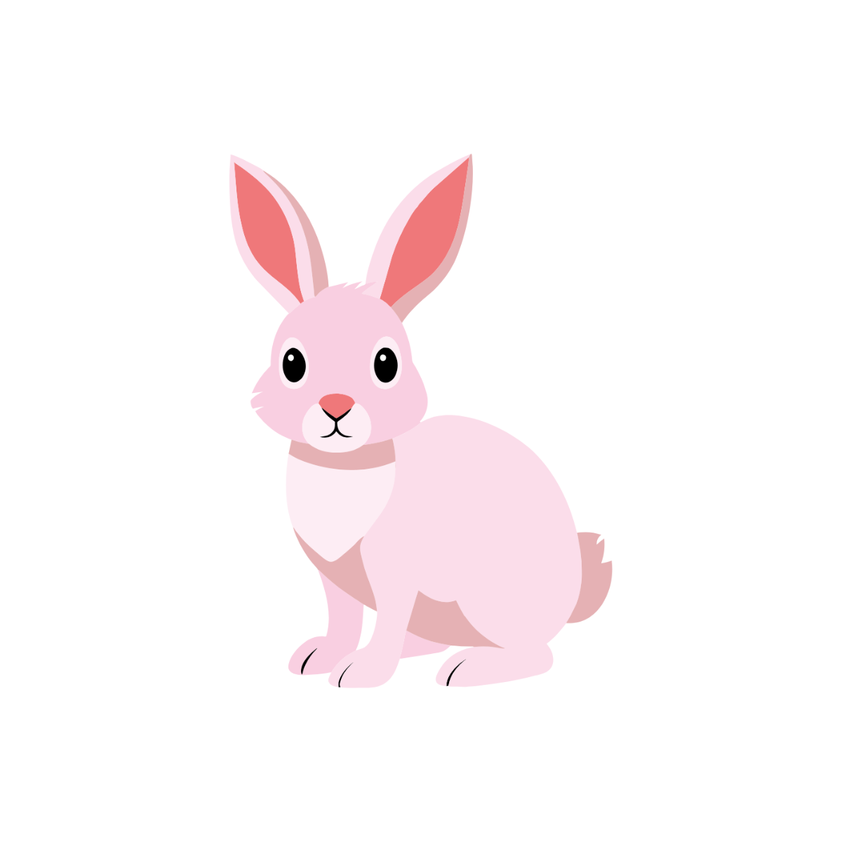 Rabbit Clipart  - Edit Online | Template.net