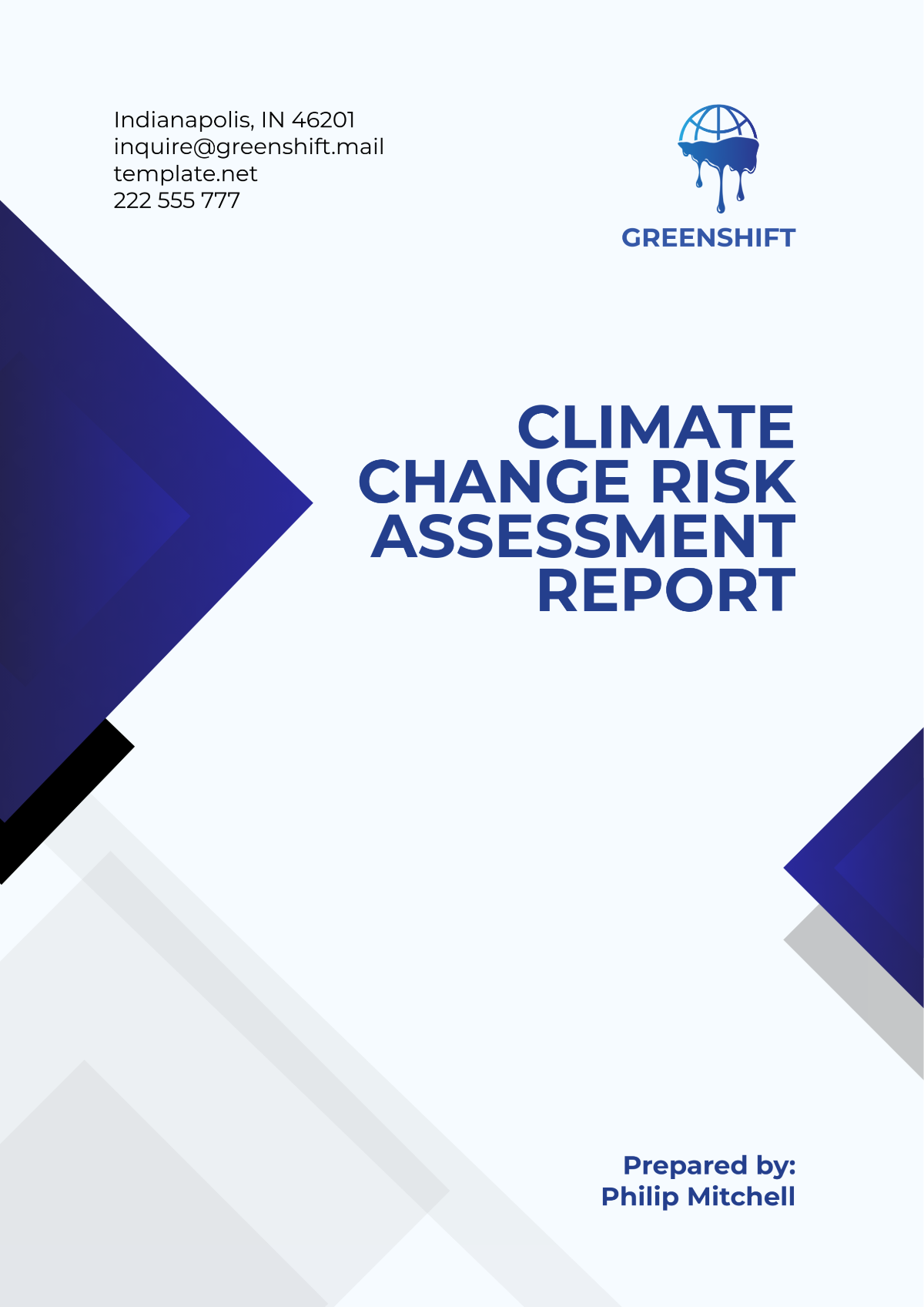 Climate Change Risk Assessment Report Template - Edit Online & Download