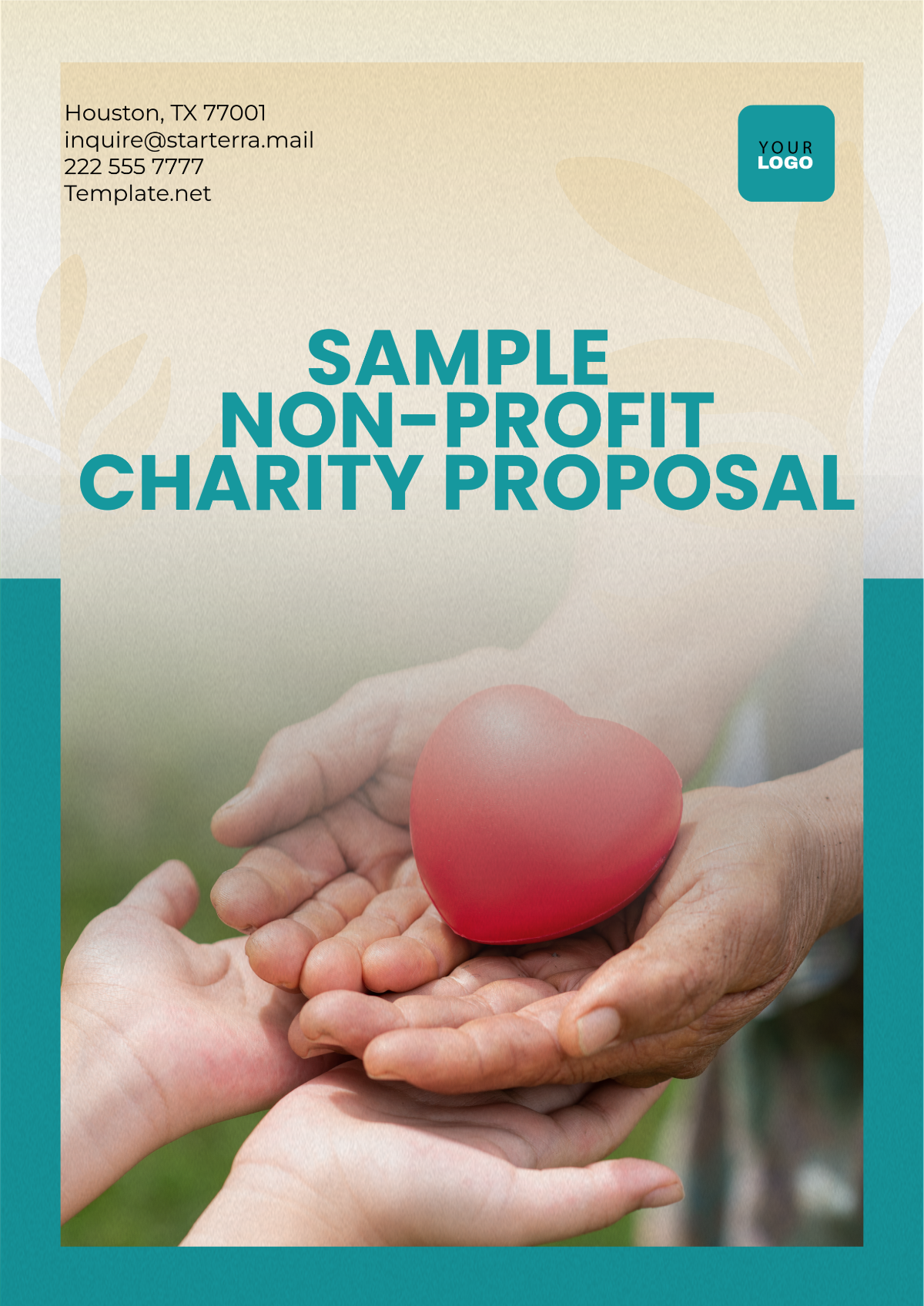 Sample Non-Profit Charity Proposal Template - Edit Online & Download