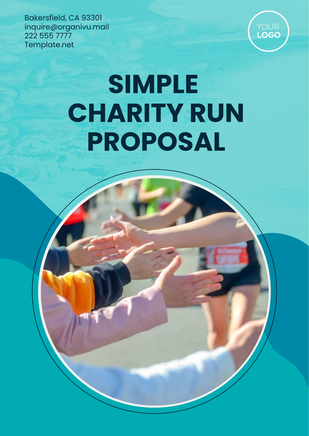 Simple Charity Run Proposal Template - Edit Online & Download