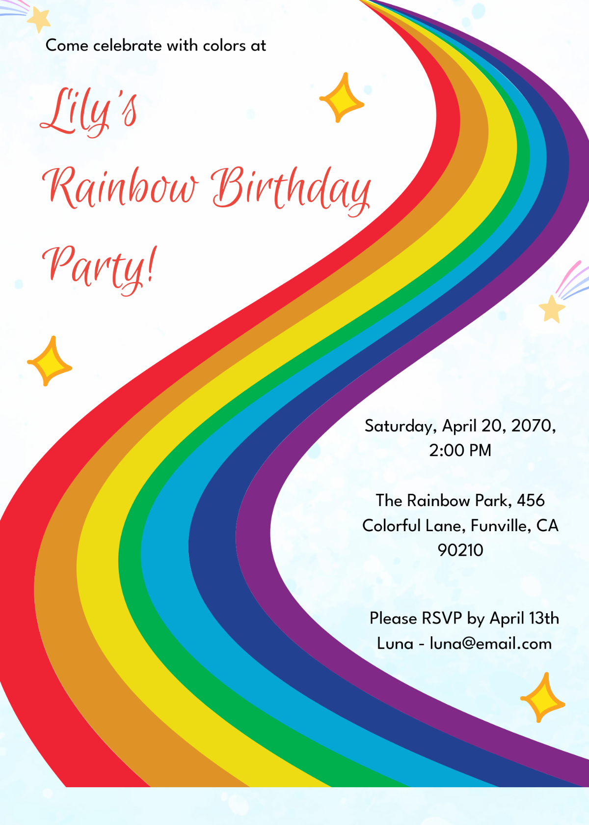 Free Creative Party Invitation Template - Edit Online & Download ...