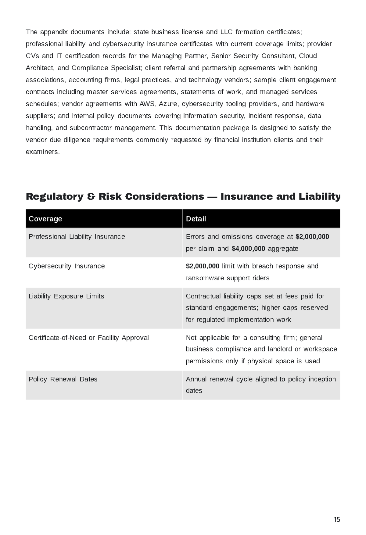Free IT Consulting Service Business Plan Template to Edit Online