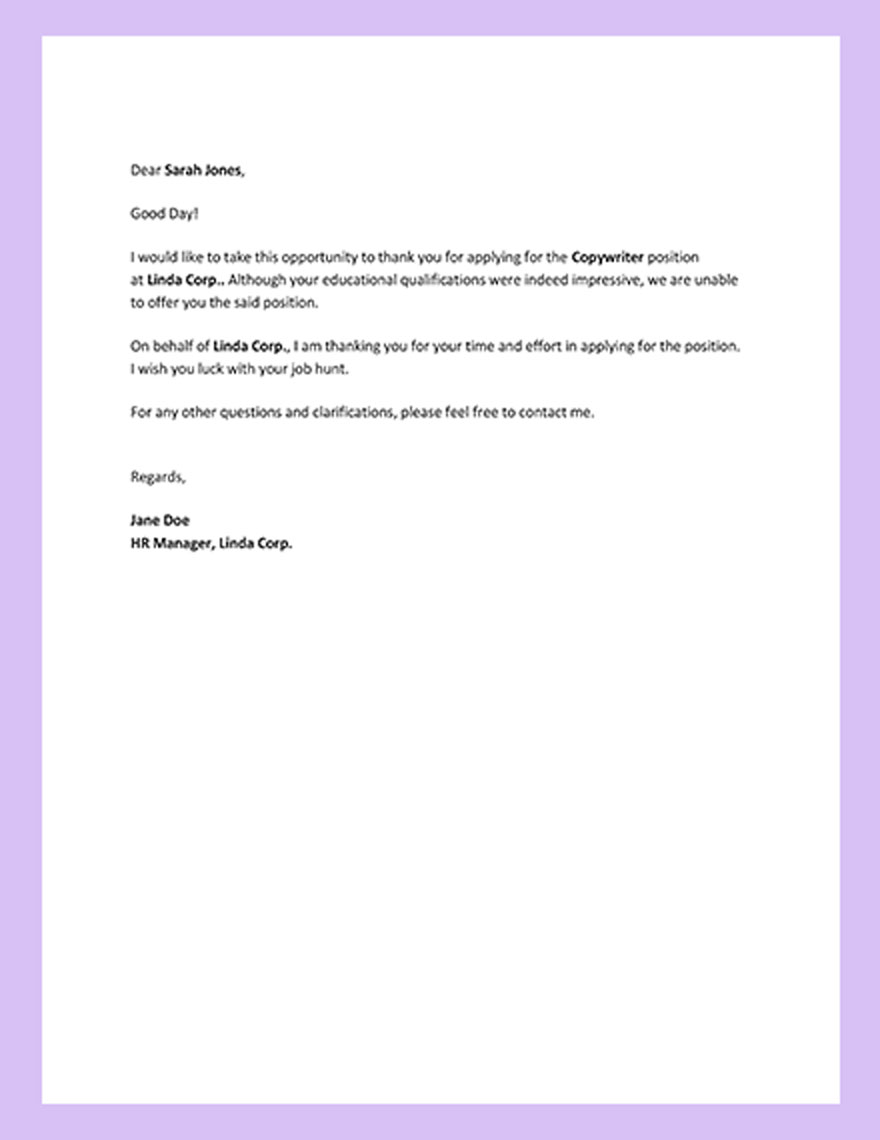 Employment Reference Letter Template - Google Docs, Word | Template.net