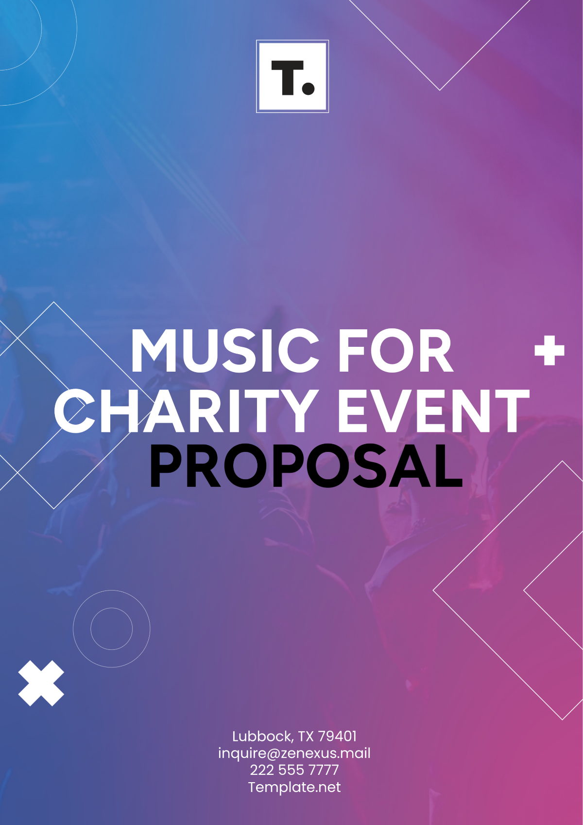 Music for Charity Event Proposal Template - Edit Online & Download