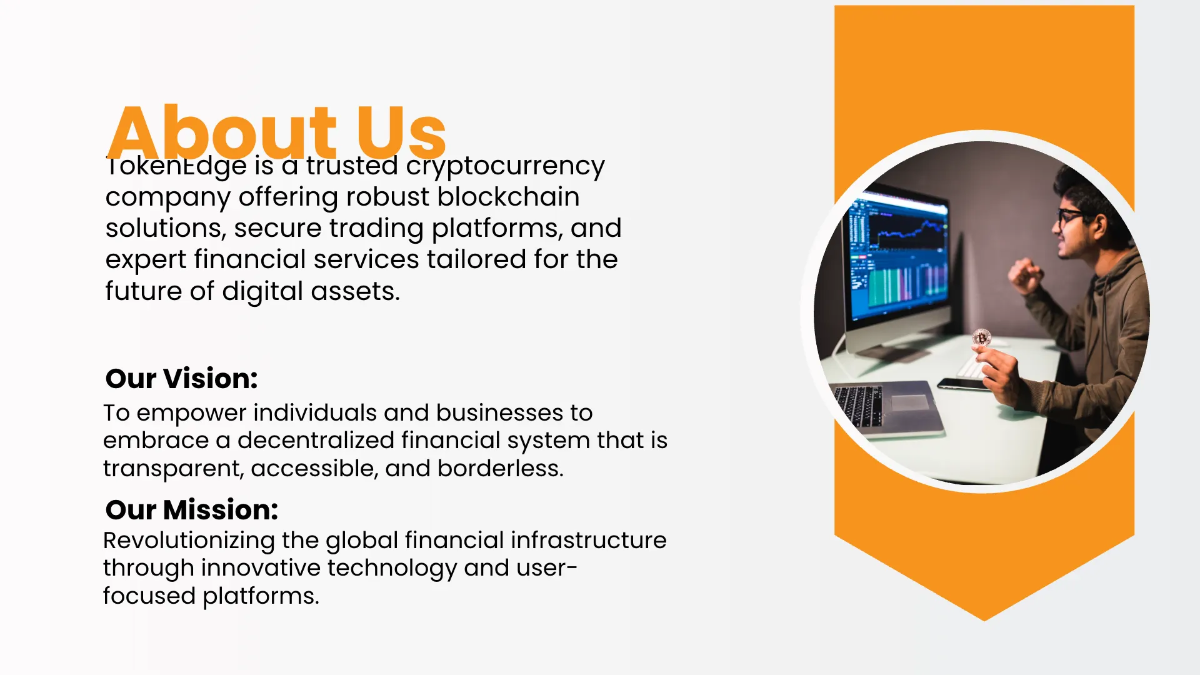 Free Cryptocurrency Pitch Deck Template to Edit Online