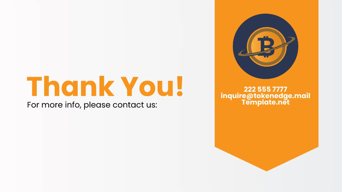 Free Cryptocurrency Pitch Deck Template to Edit Online