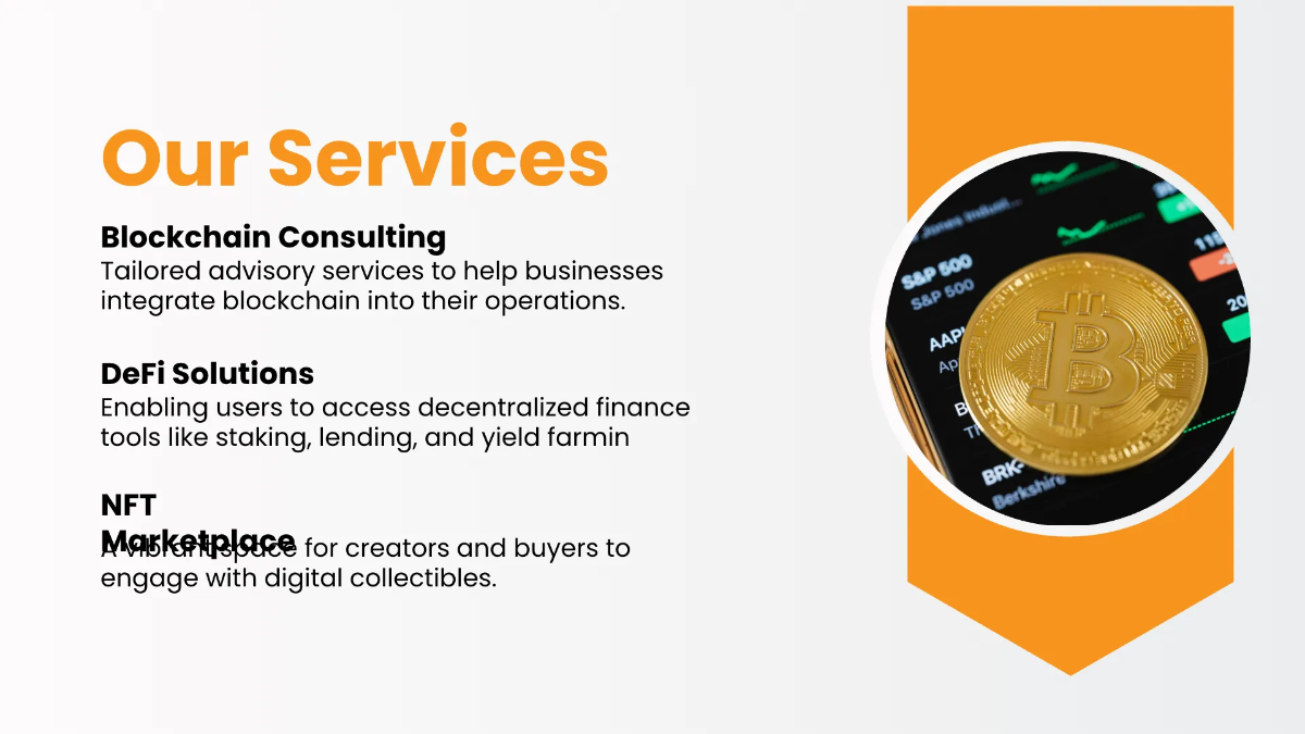 Free Cryptocurrency Pitch Deck Template to Edit Online