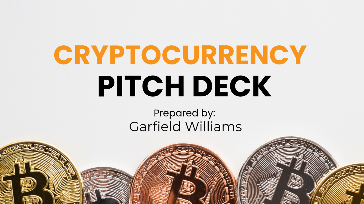 Free Cryptocurrency Pitch Deck Template - Edit Online & Download