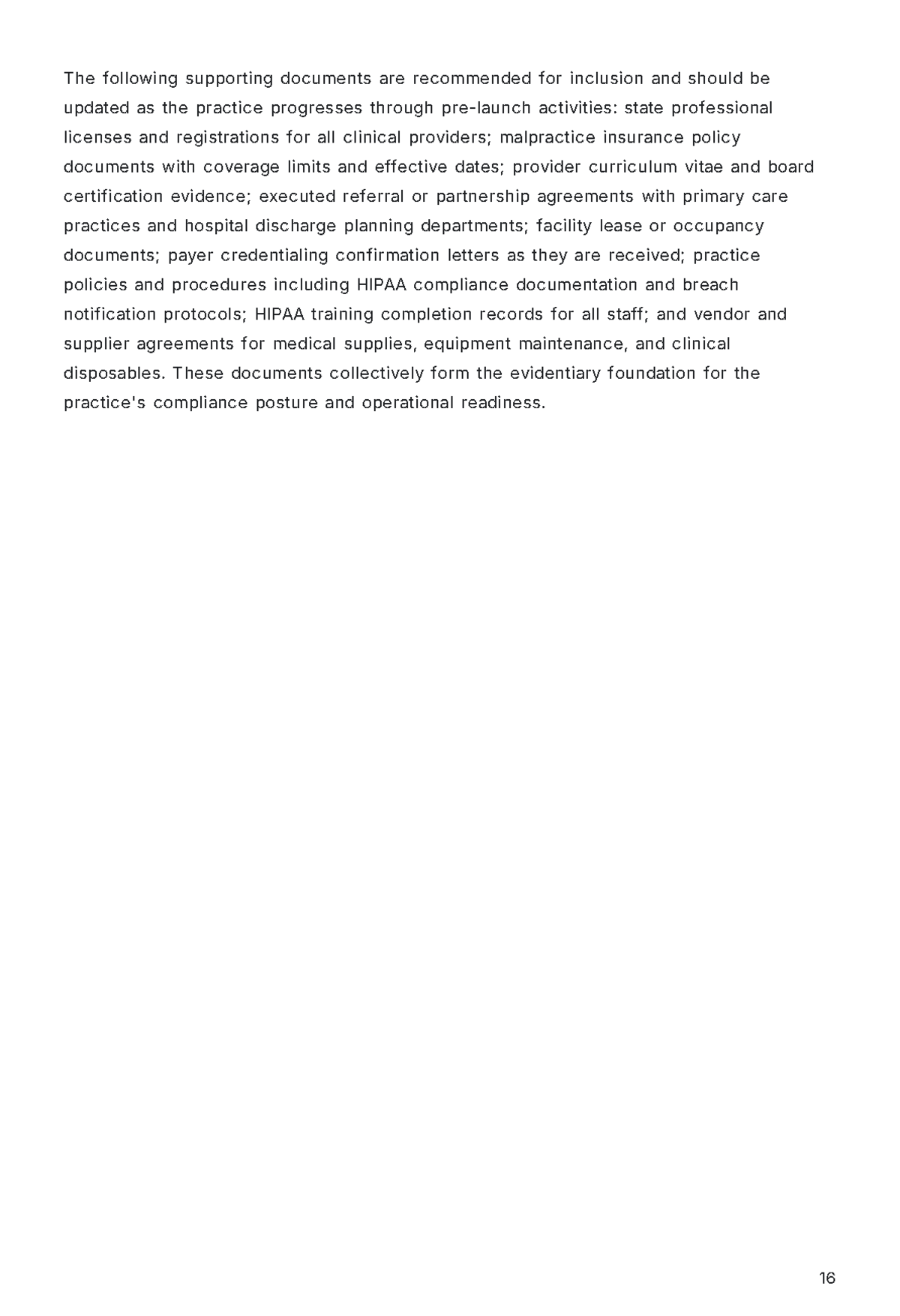 Free Medical Service Business Plan Template to Edit Online