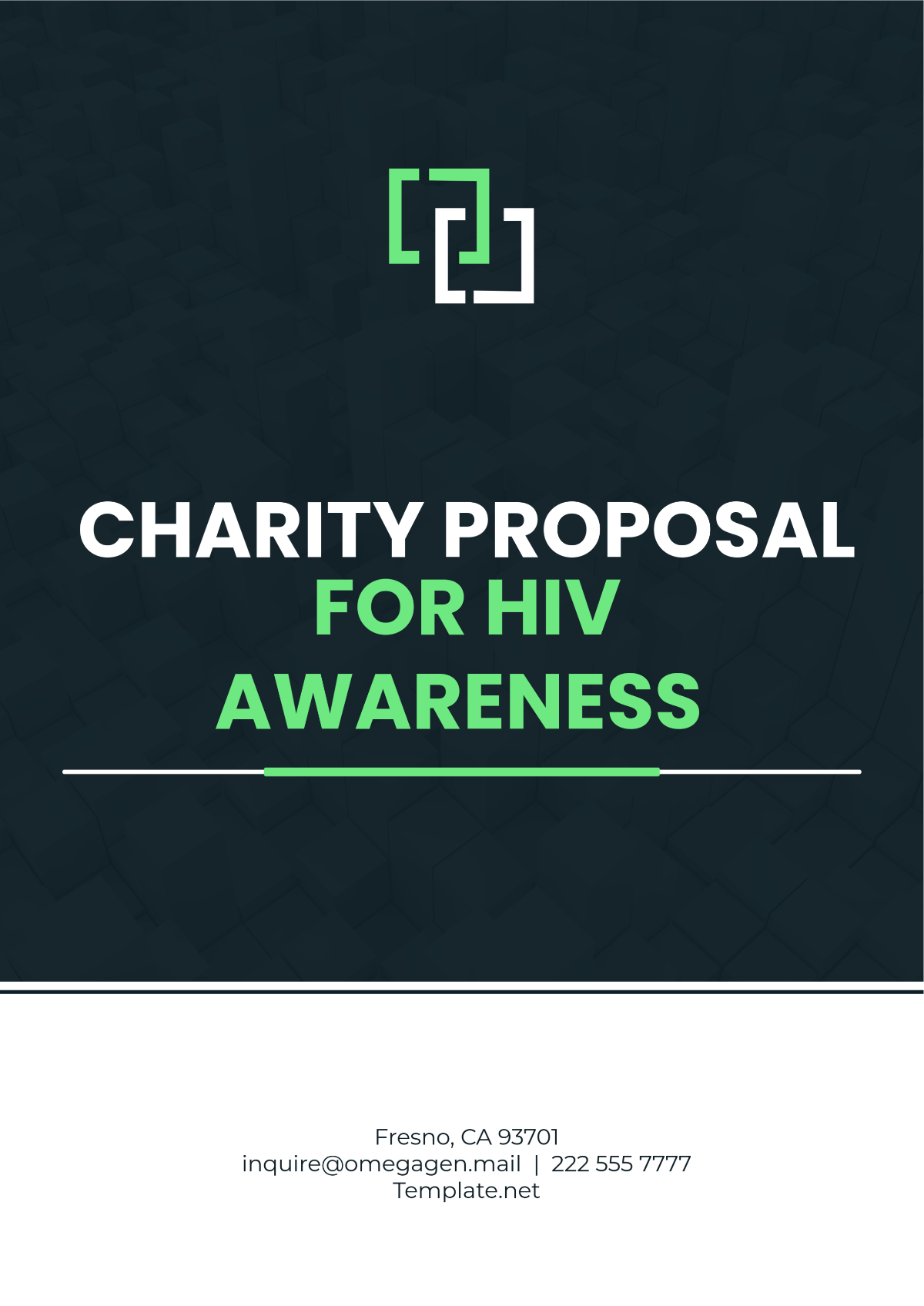 Charity Proposal for HIV Awareness Template - Edit Online & Download