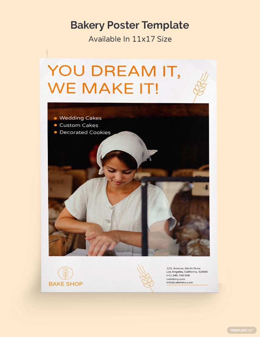 Bakery Poster Template