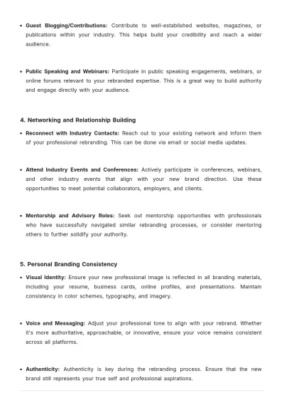 Free Professional Rebranding Activation Plan Template to Edit Online