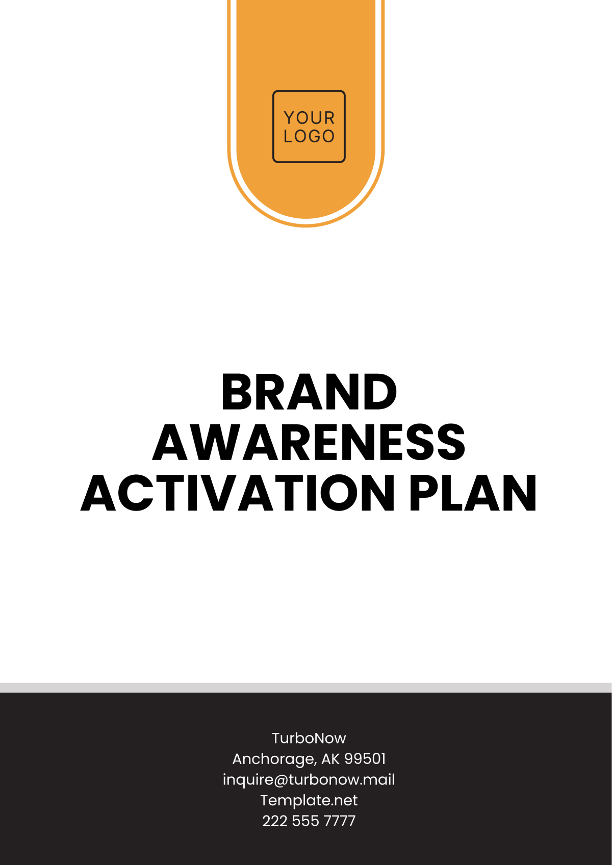 Brand Awareness Activation Plan Template - Edit Online & Download