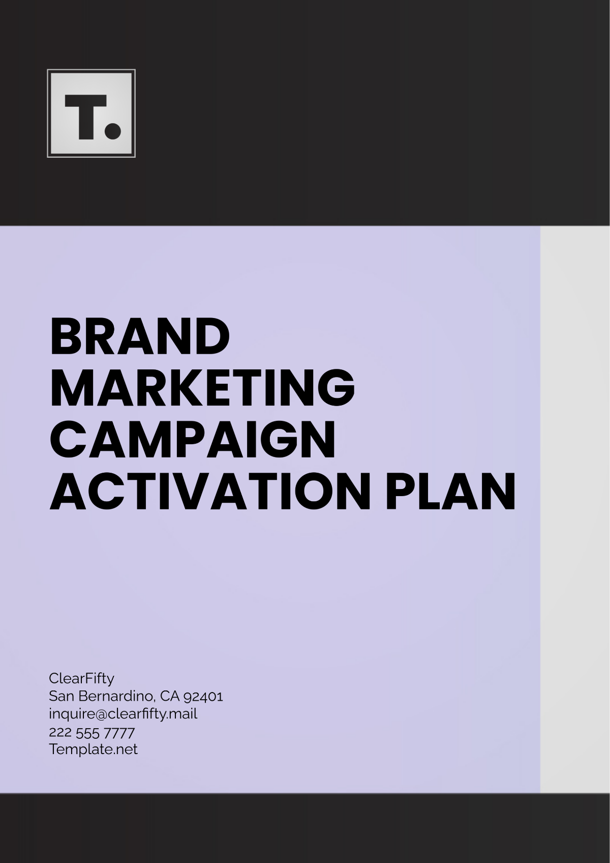 Free Brand Activation Plan Templates, Editable and Printable