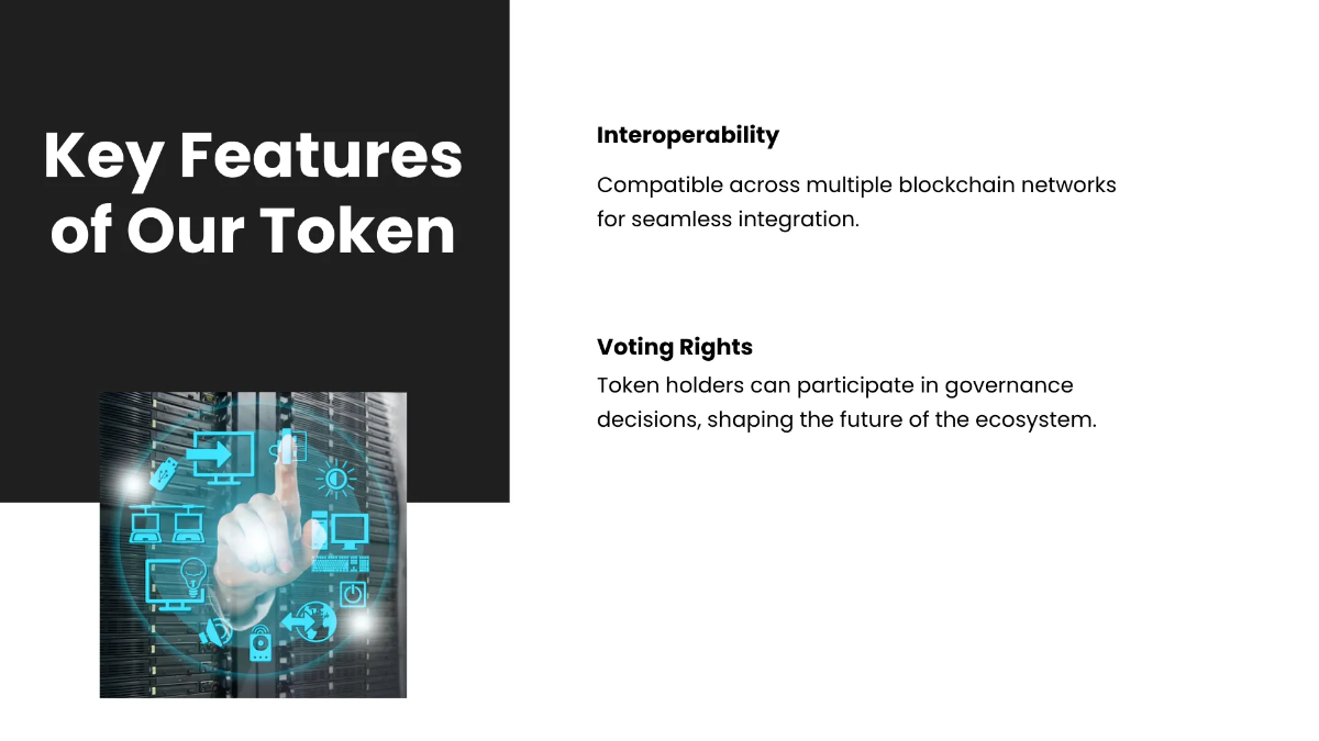 Free Cryptocurrency ICO Pitch Deck Template to Edit Online