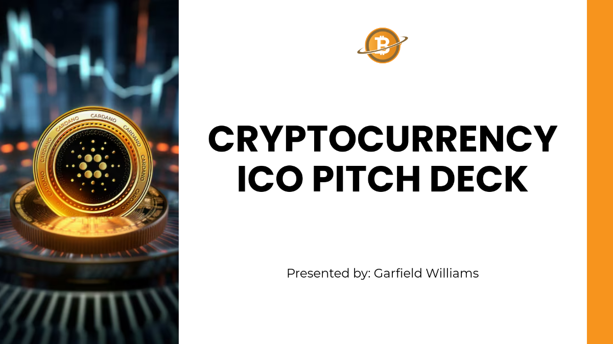 Free Cryptocurrency ICO Pitch Deck Template - Edit Online & Download