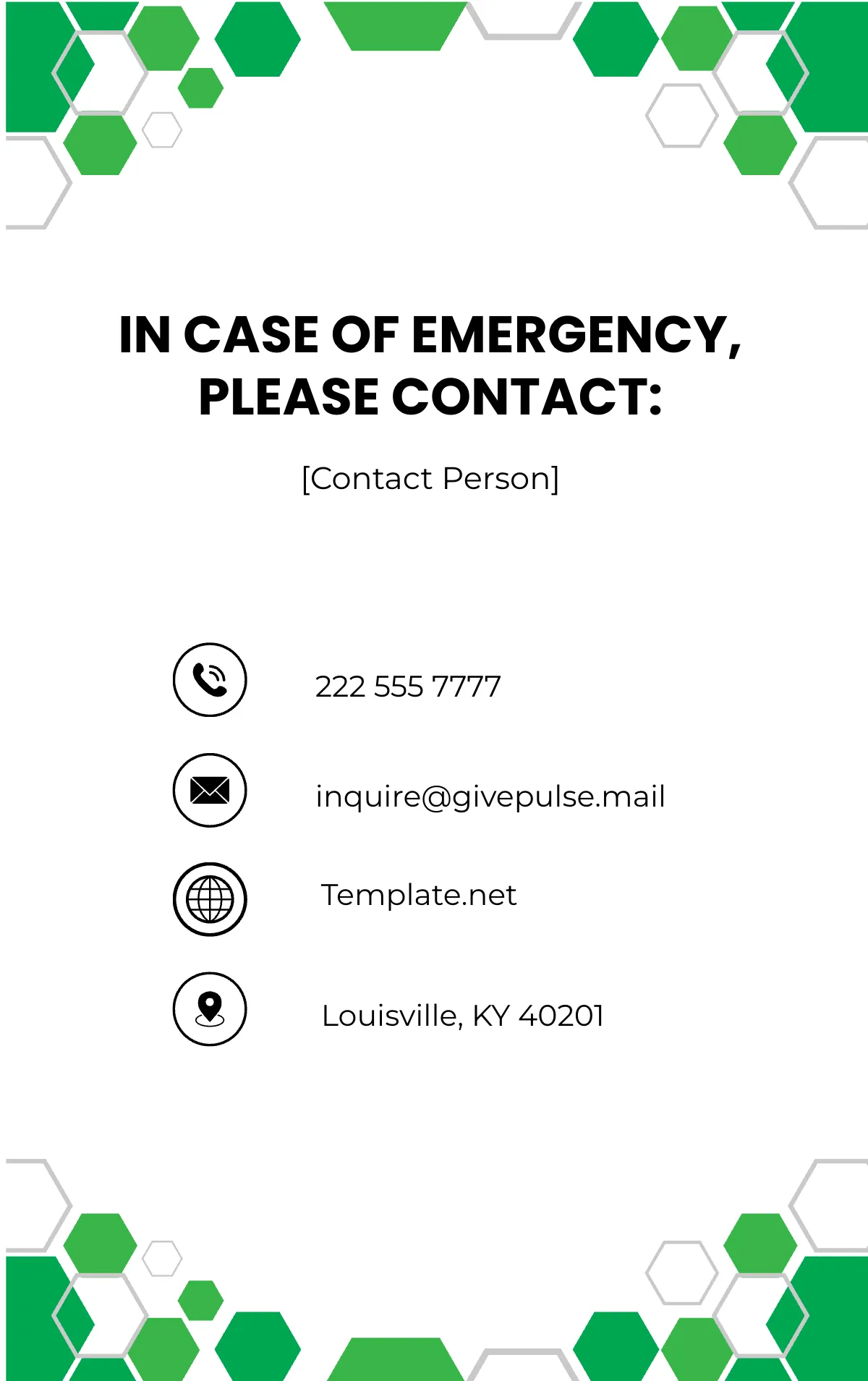 Free Donation ID Card Template to Edit Online