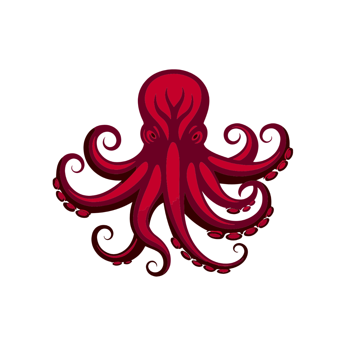 Realistic Octopus Clipart  - Edit Online | Template.net