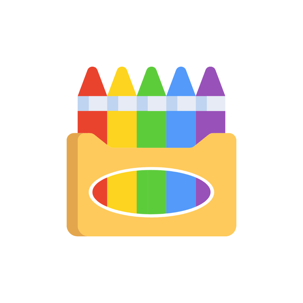 Box of Crayons Clipart  - Edit Online | Template.net