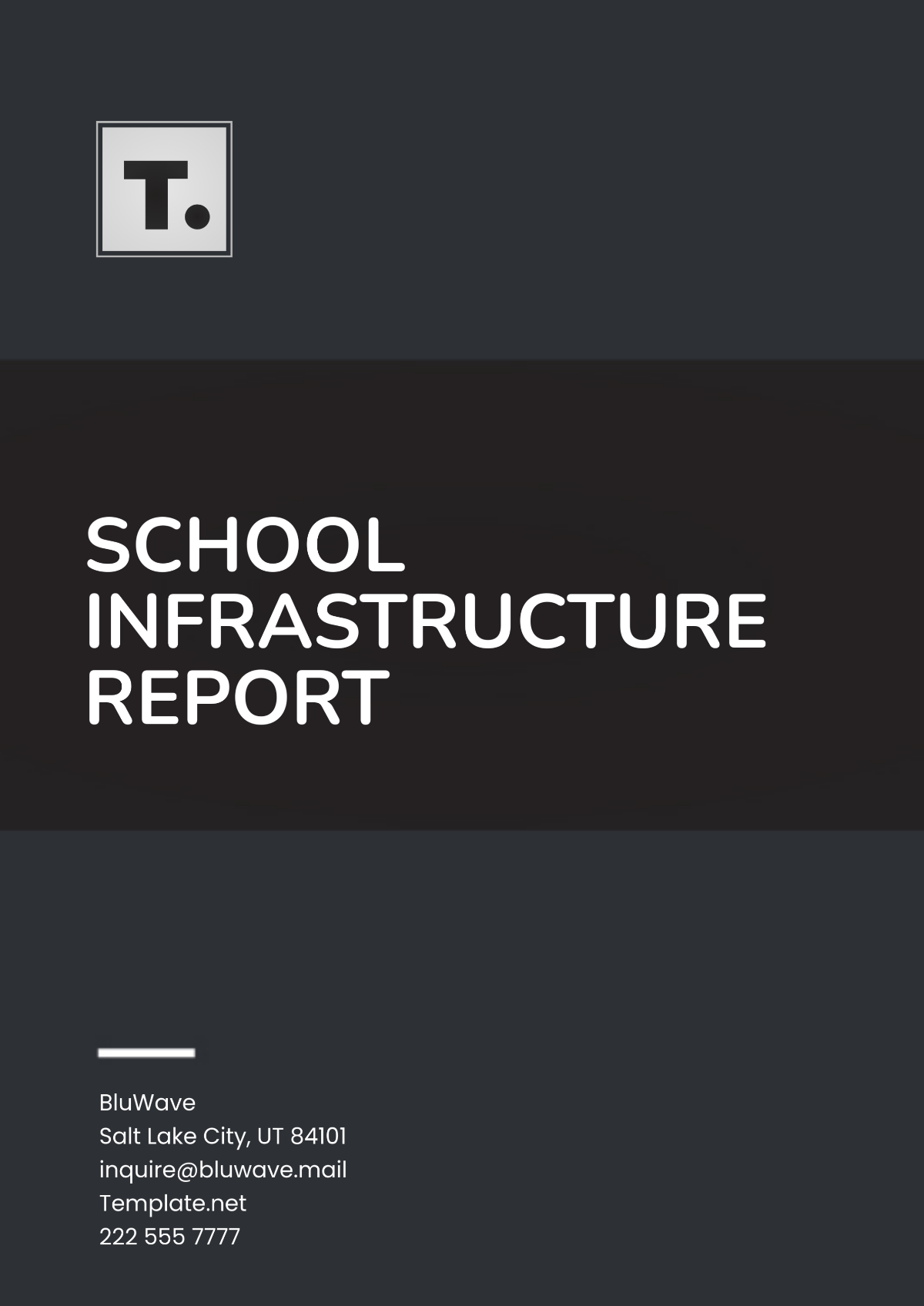 School Infrastructure Report Template - Edit Online & Download