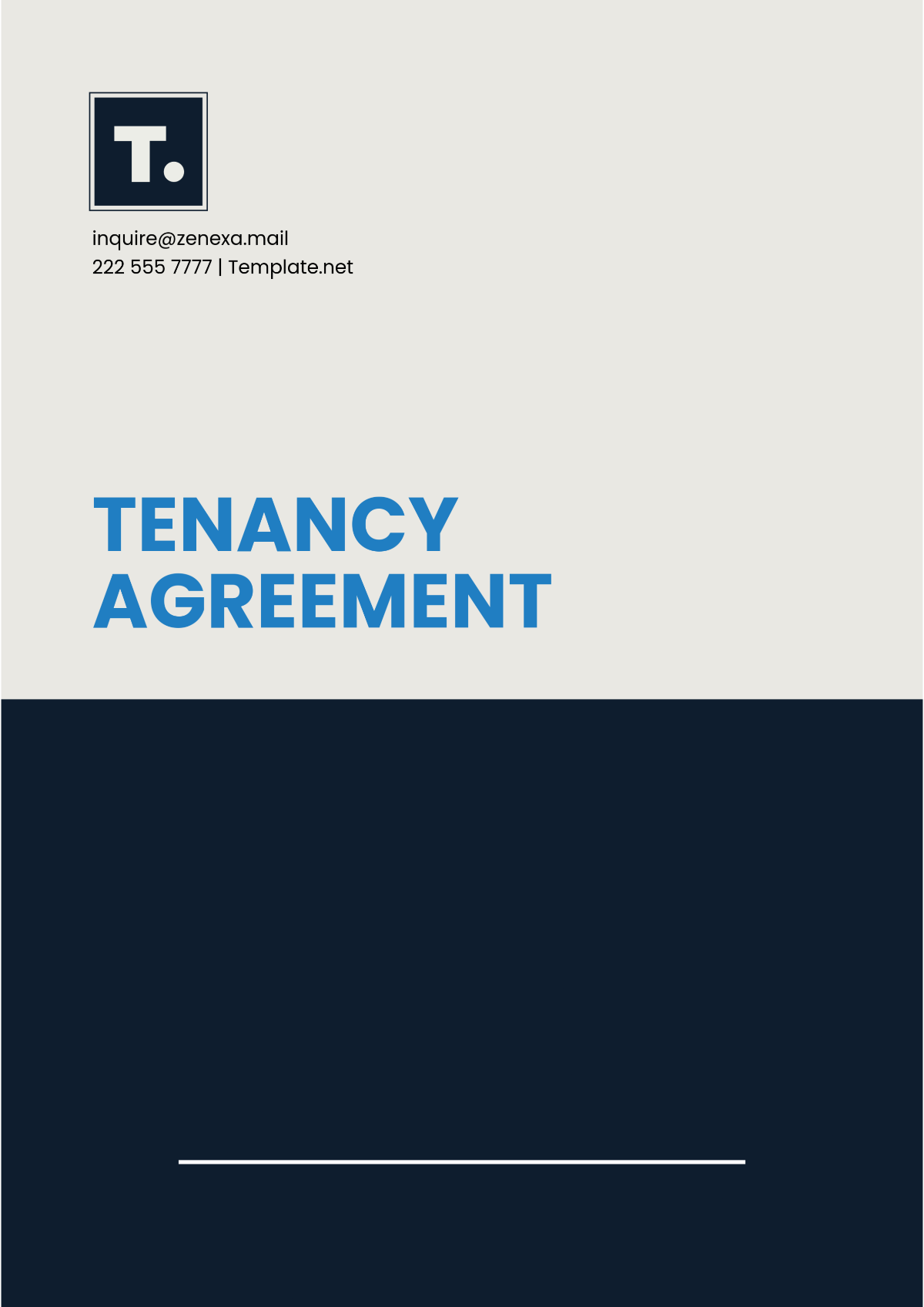 Free Simple Tenancy Agreement Template