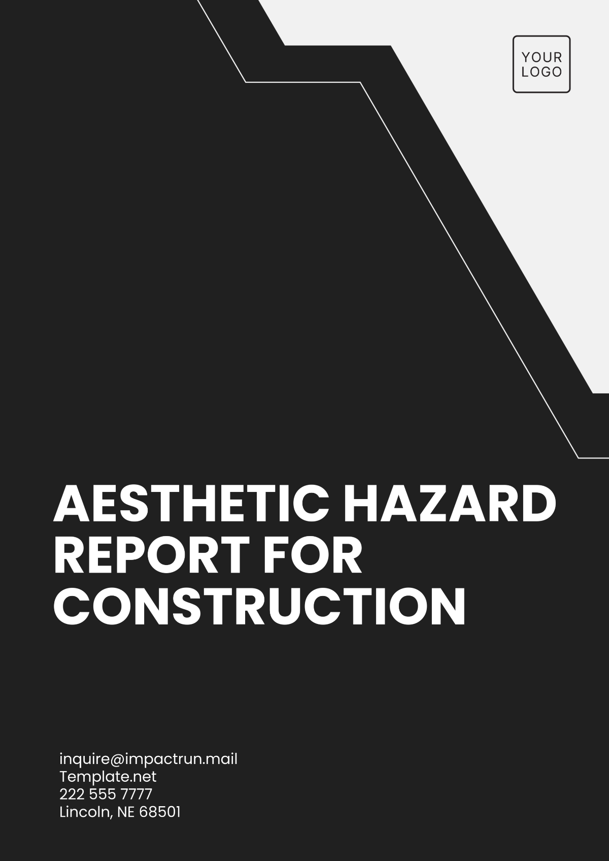 Aesthetic Hazard Report for Construction Template - Edit Online & Download