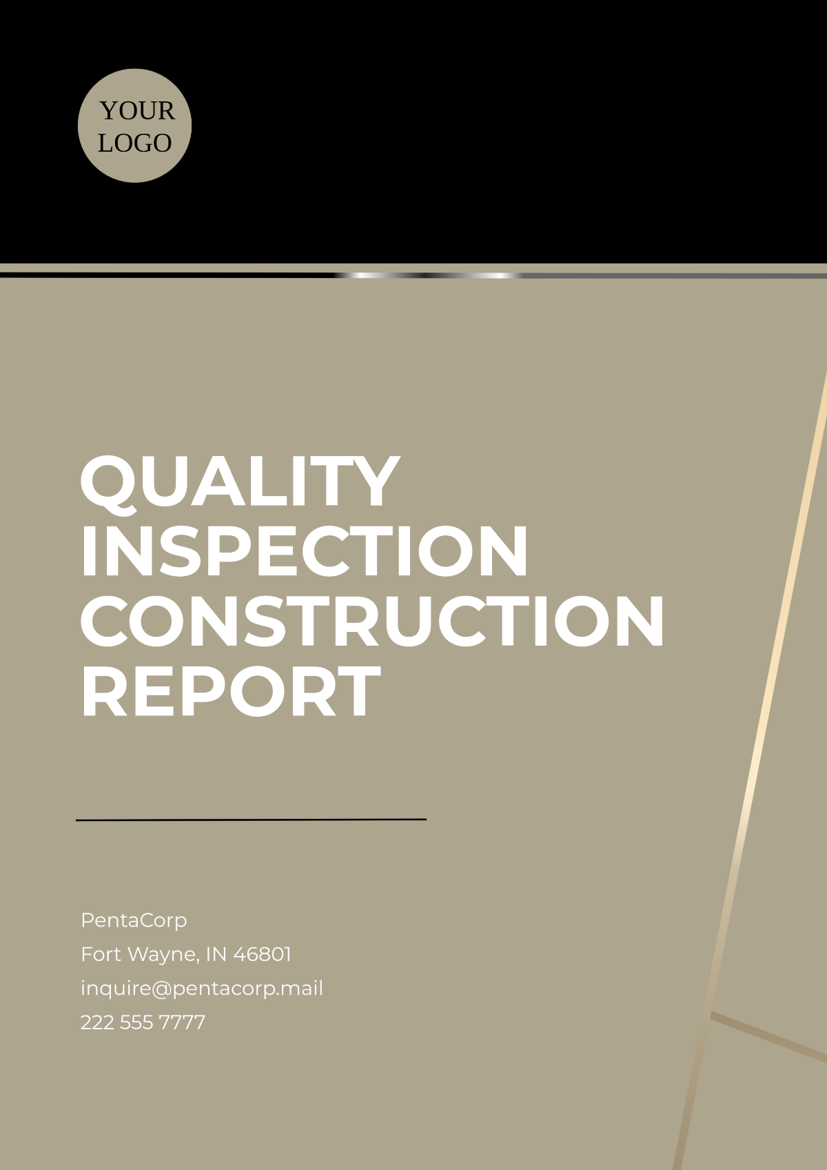 Quality Inspection Construction Report Template - Edit Online & Download