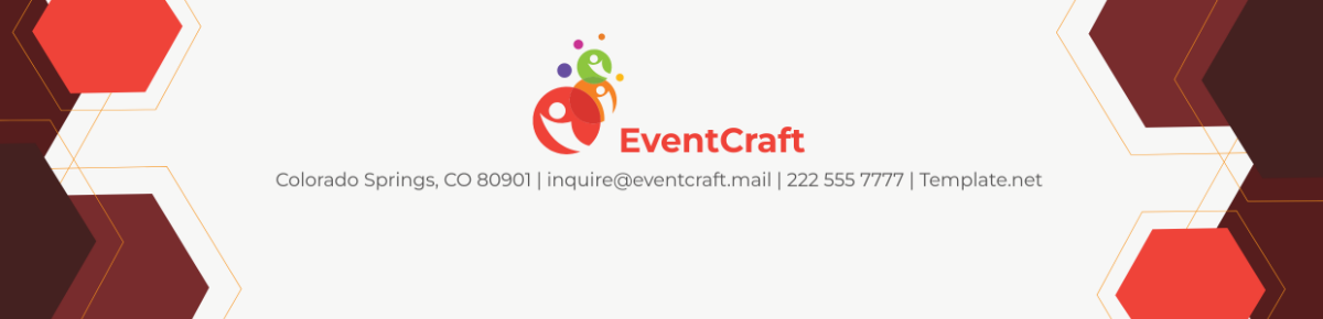 Free Event Company Header Template