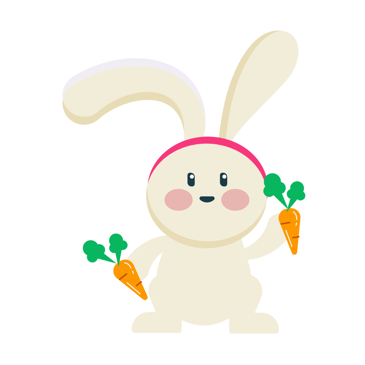 Bunny Rabbit Clipart - Edit Online | Template.net