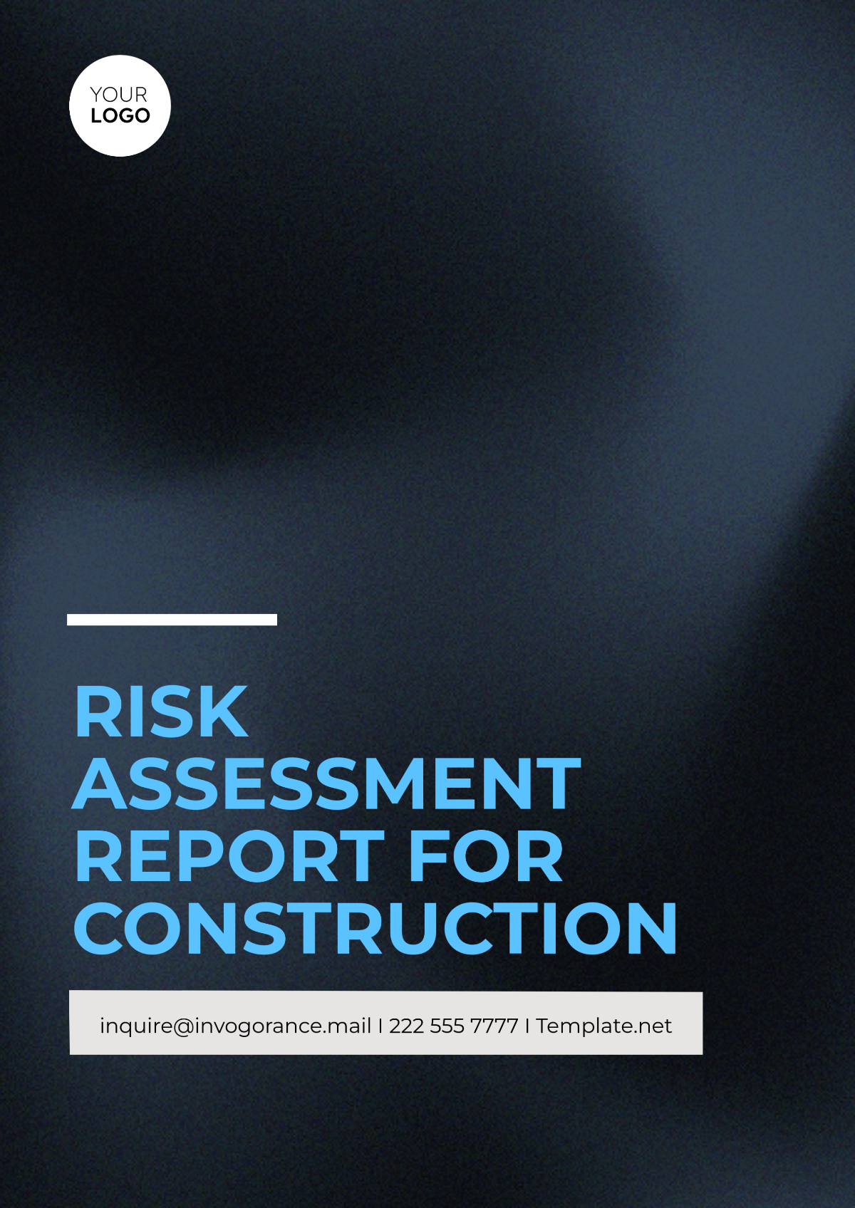 Risk Assessment Report for Construction Template - Edit Online & Download