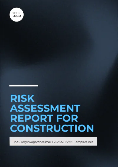 Free Risk Assessment Report for Construction Template to Edit Online