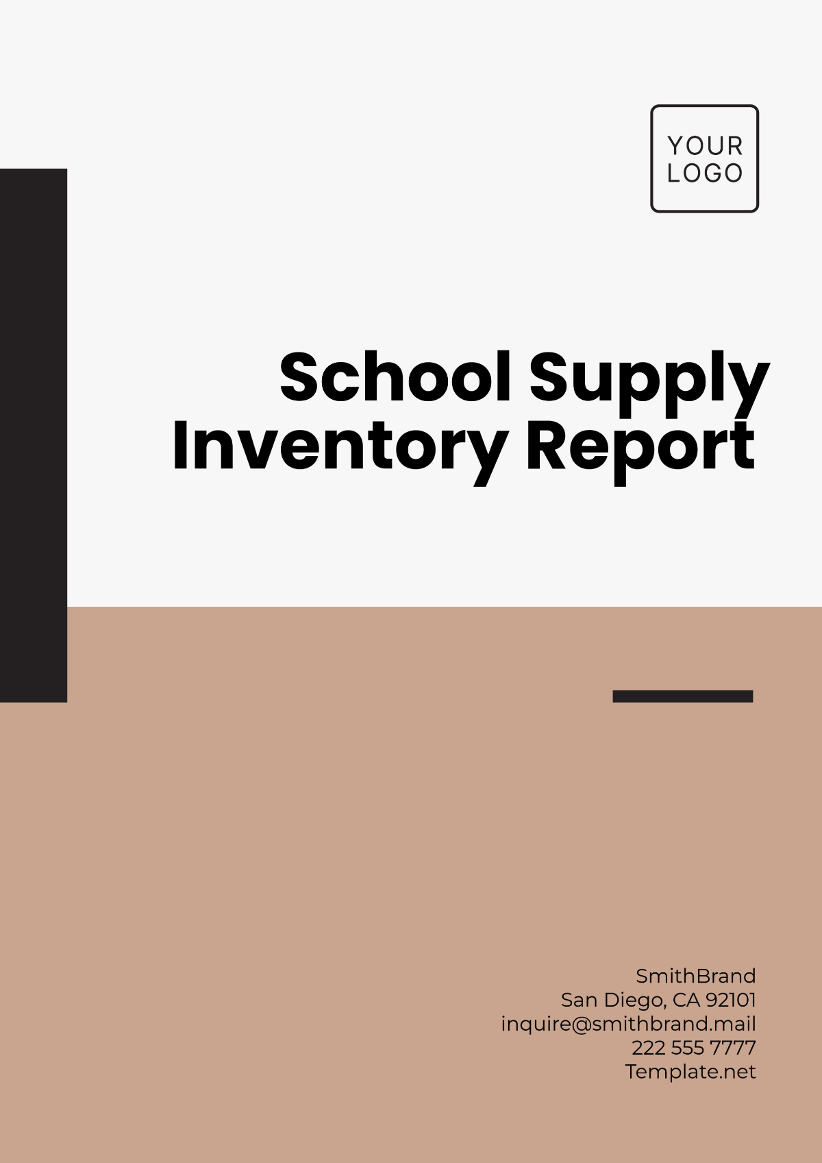 School Supply Inventory Report Template - Edit Online & Download