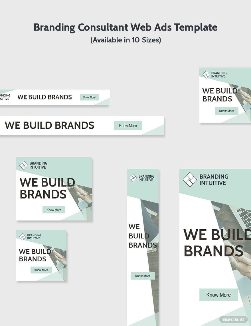 Branding Consultant Web Ads Template