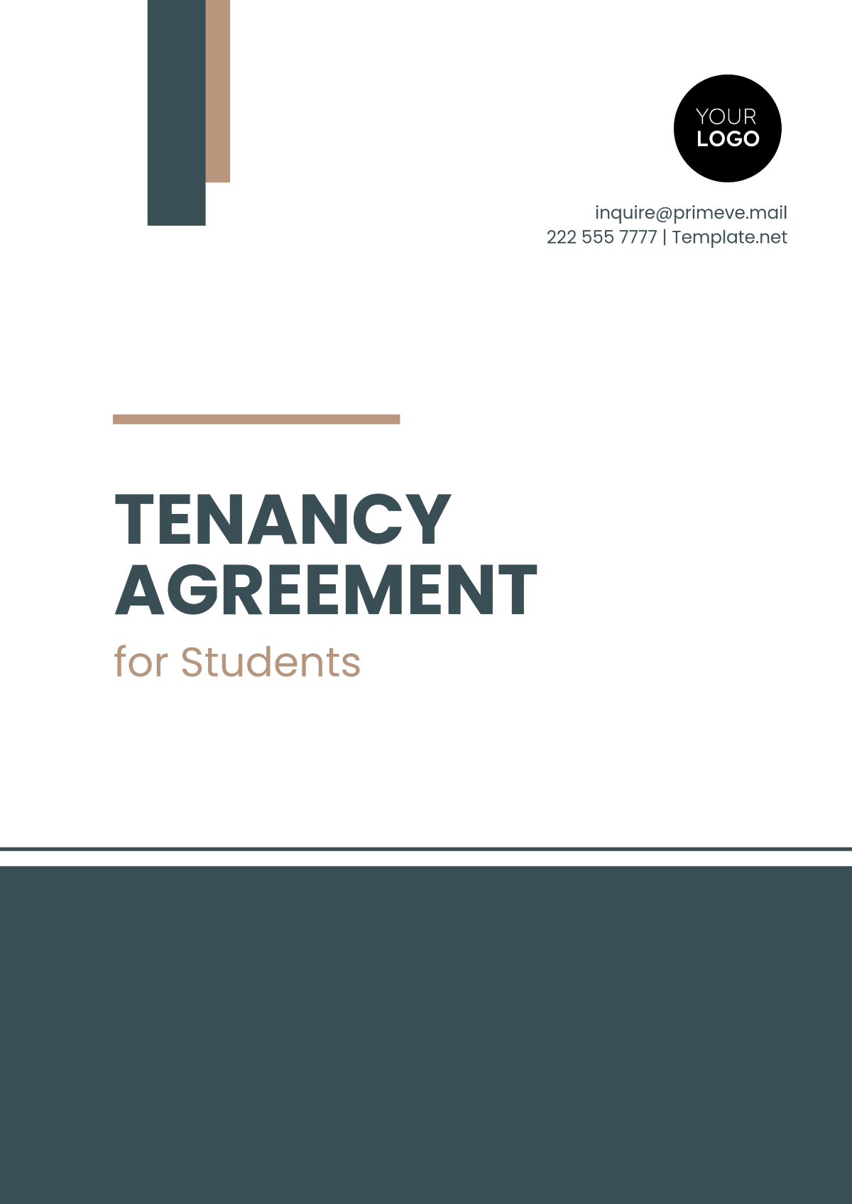 Free Tenancy Agreement for Students Template